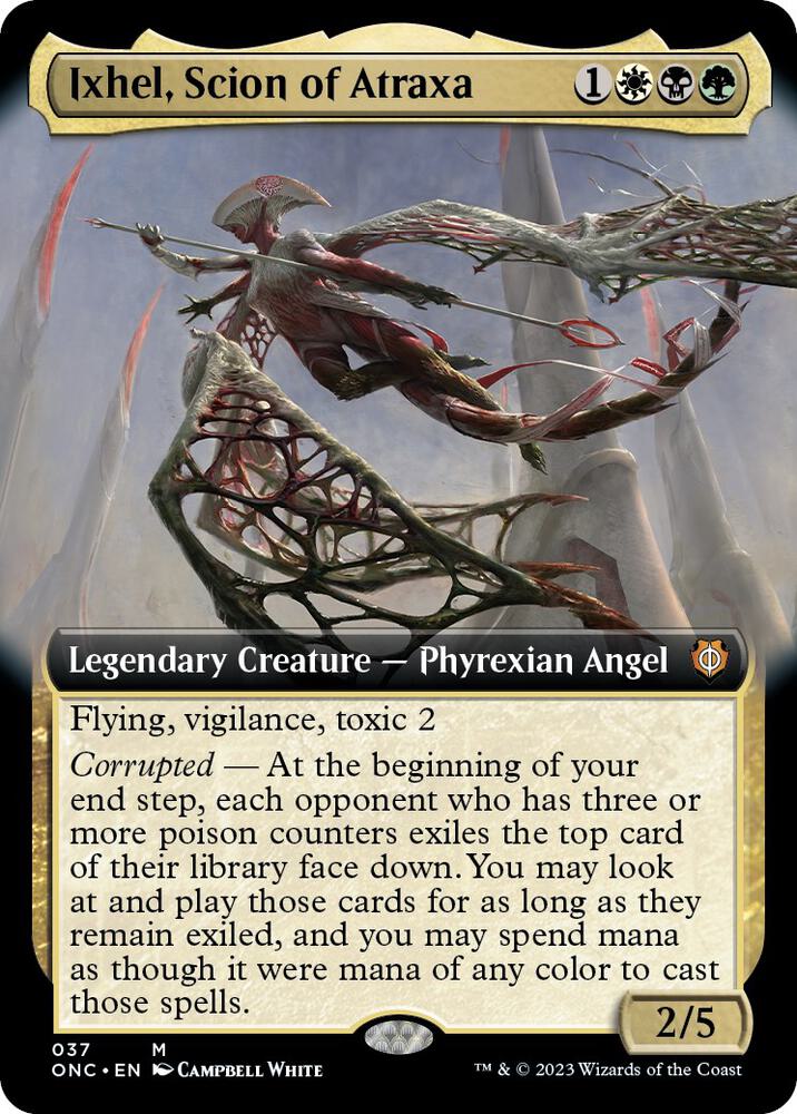Ixhel, Scion of Atraxa (Extended Art) card image