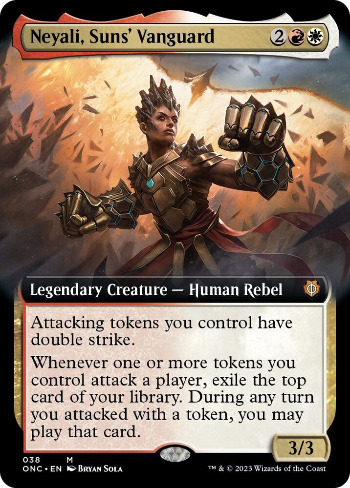 Neyali, Suns' Vanguard (Extended Art) card image