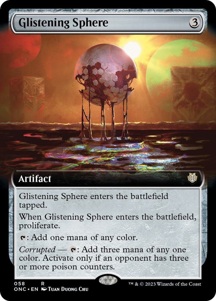Glistening Sphere (Extended Art) card image