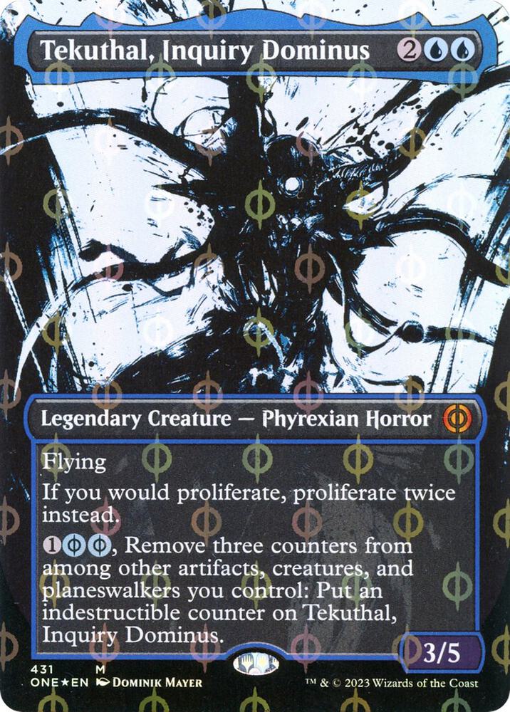 Tekuthal, Inquiry Dominus (Showcase) (Step-and-Compleat Foil) card image
