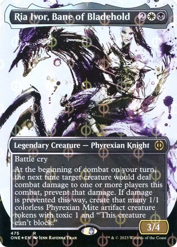 Ria Ivor, Bane of Bladehold (Showcase) (Step-and-Compleat Foil) card image