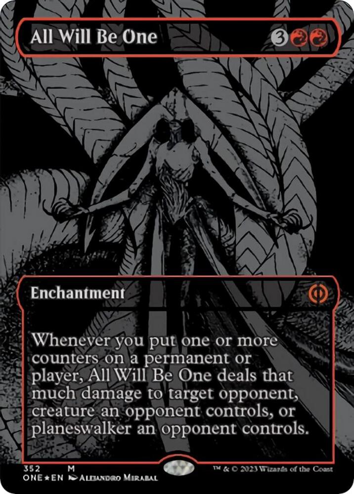 All Will Be One (Oil Slick Raised Foil) card image