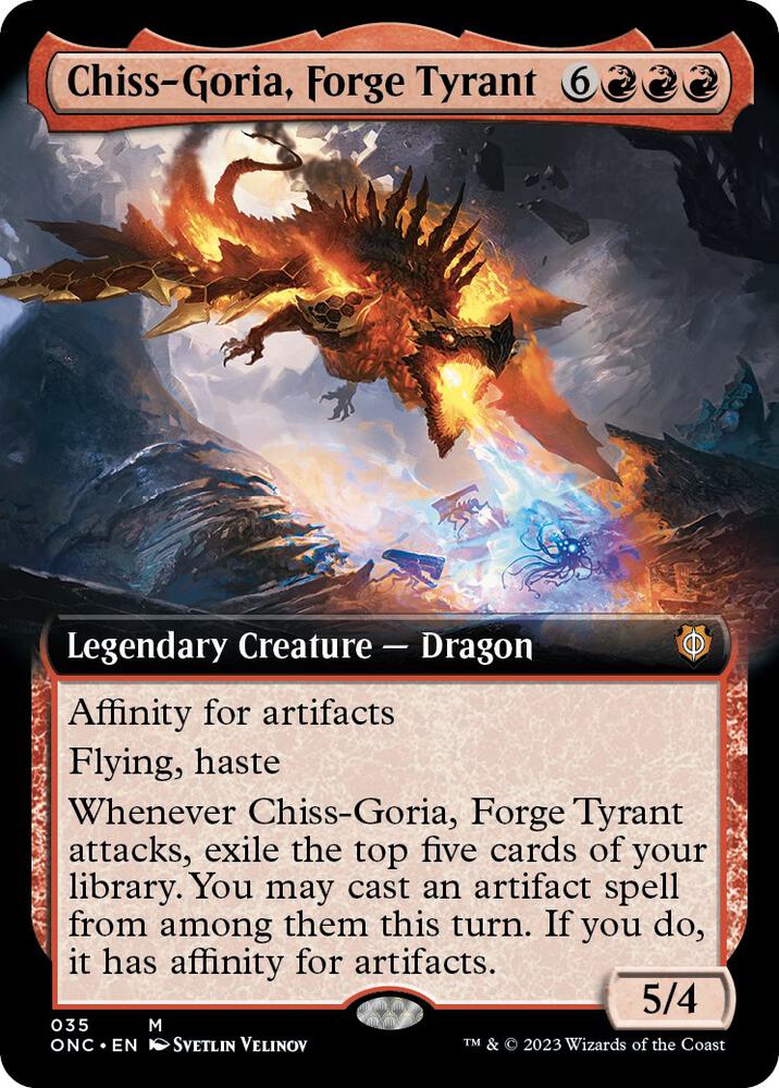 Chiss-Goria, Forge Tyrant (Extended Art) card image