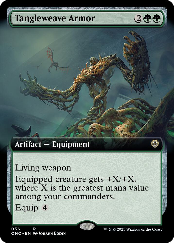 Tangleweave Armor (Extended Art) card image