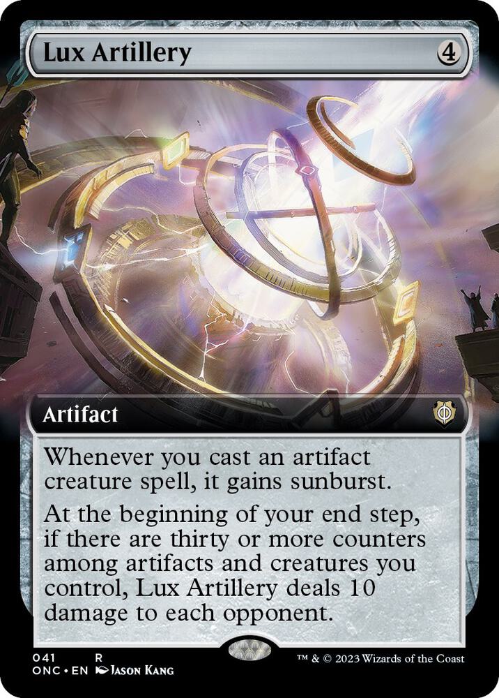 Lux Artillery (Extended Art) card image