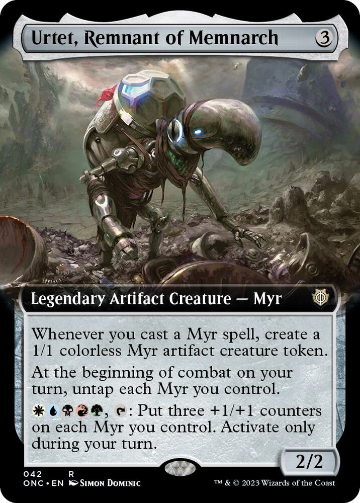 Urtet, Remnant of Memnarch (Extended Art) card image