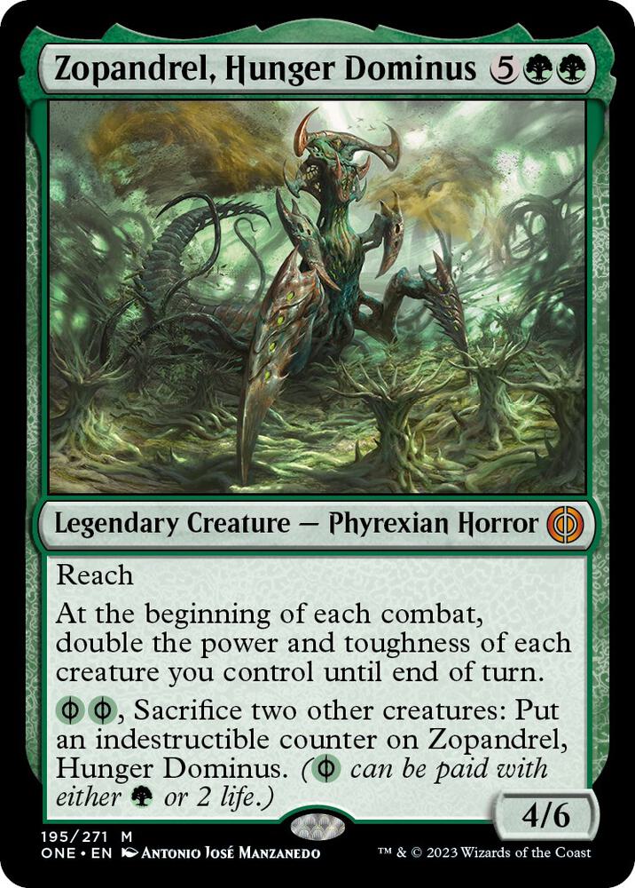 Zopandrel, Hunger Dominus card image