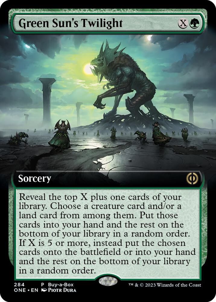 Green Sun's Twilight (Extended Art) card image