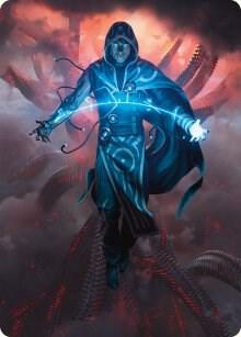 Jace, the Perfected Mind Art Card (15/81) card image