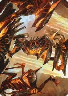 Gleeful Demolition Art Card card image