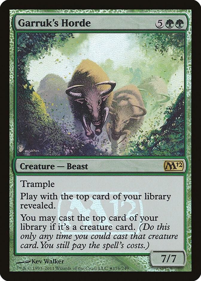Garruk's Horde card image