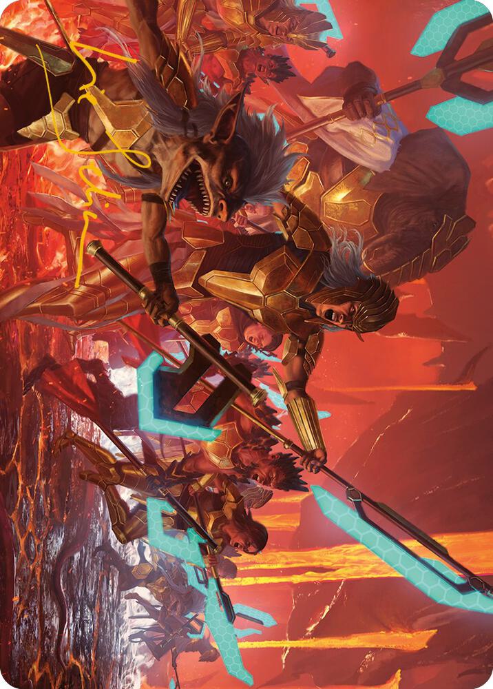 Roar of Resistance Art Card (Gold-Stamped Signature) card image