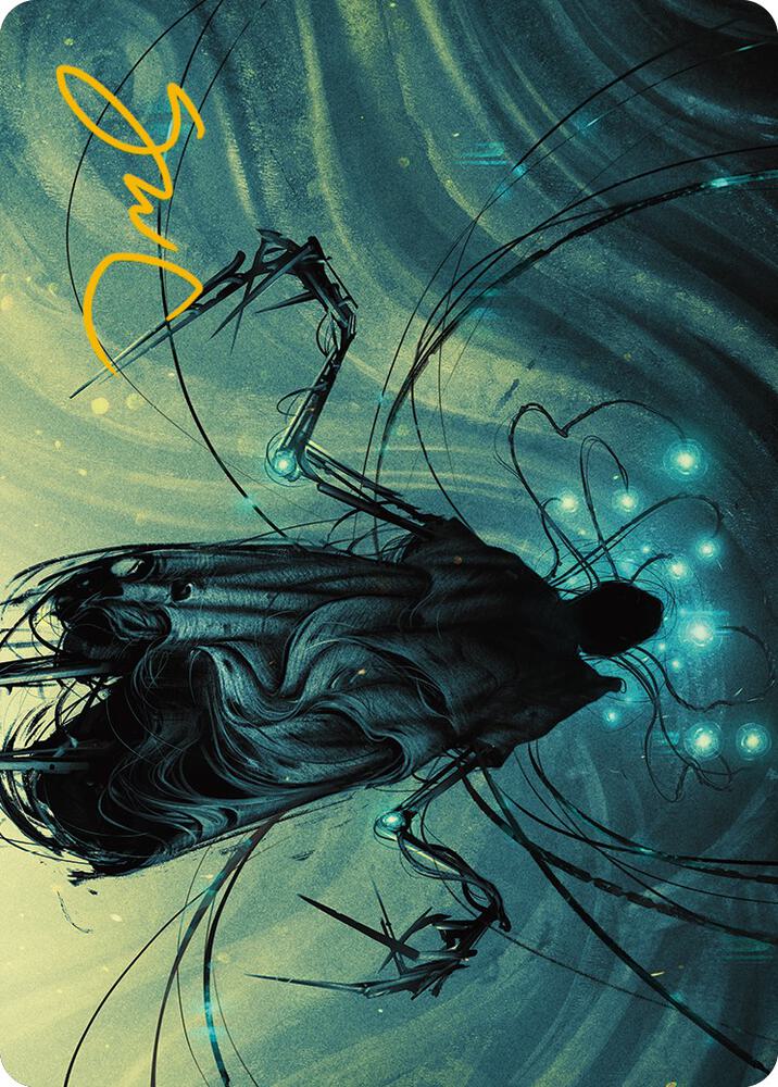 Ichor Synthesizer Art Card (Gold-Stamped Signature) card image