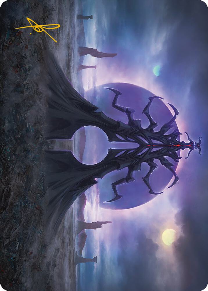 Black Sun's Twilight Art Card (Gold-Stamped Signature) card image