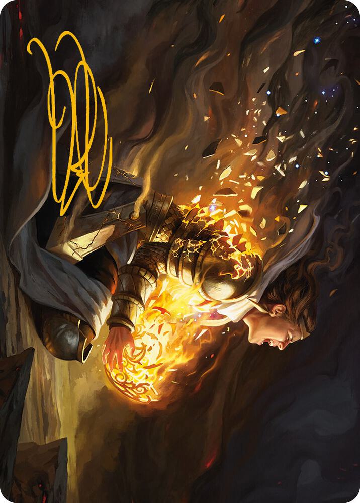Vanish into Eternity Art Card (Gold-Stamped Signature) card image