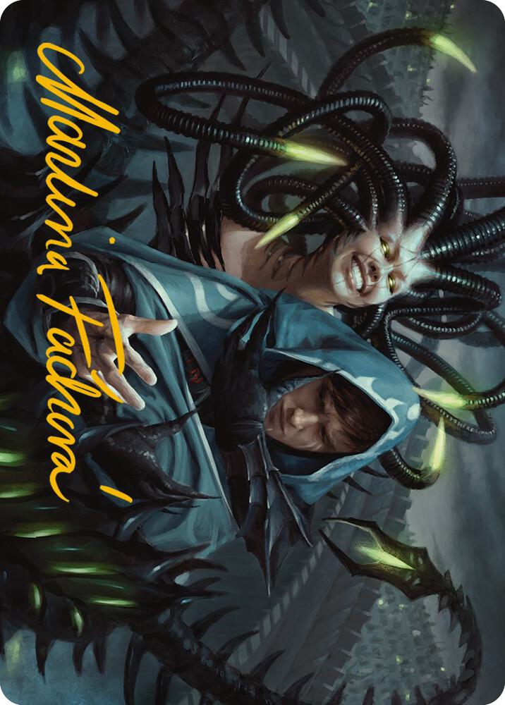 Phyrexian Arena Art Card (Gold-Stamped Signature) card image