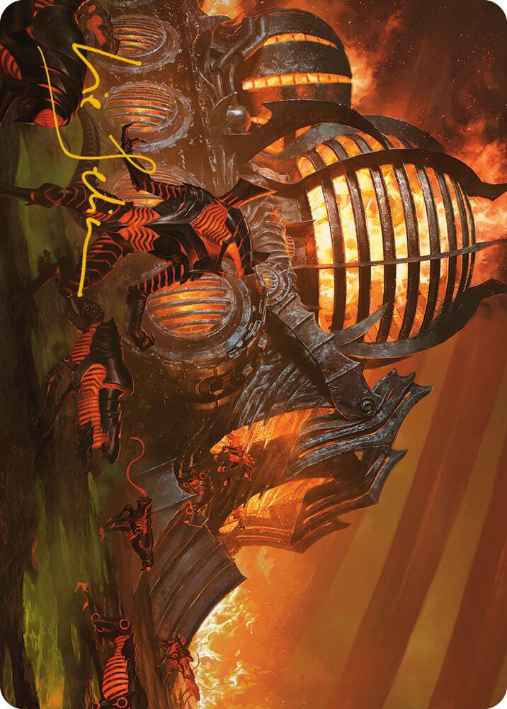 Urabrask's Forge Art Card (Gold-Stamped Signature) card image