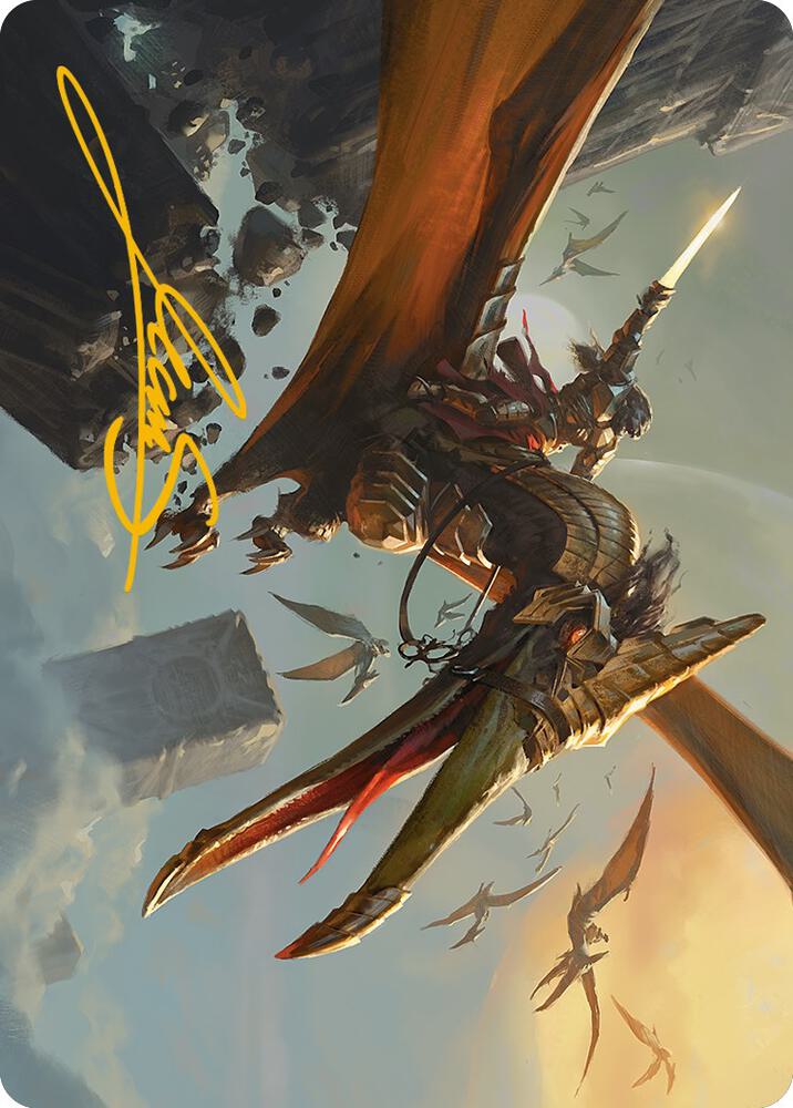 Skyhunter Strike Force Art Card (Gold-Stamped Signature) card image