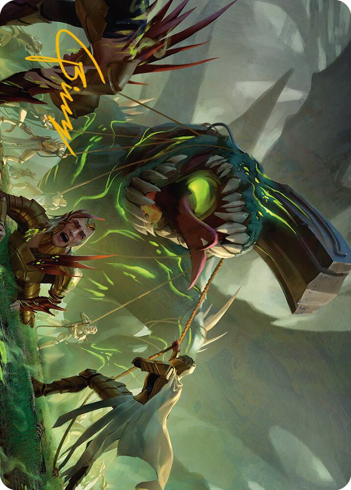 Noxious Assault Art Card (Gold-Stamped Signature) card image