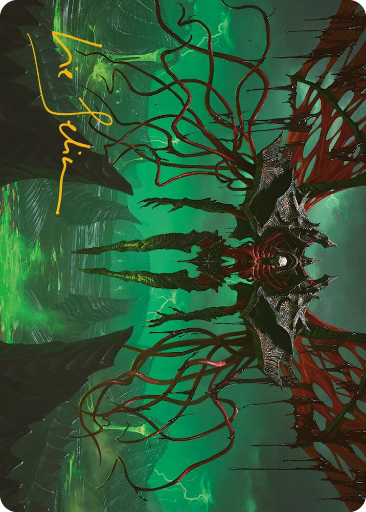 Archfiend of the Dross Art Card (Gold-Stamped Signature) card image
