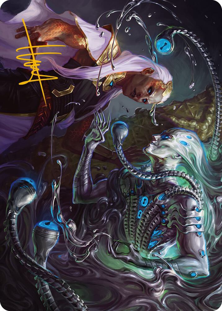 Mirage Mockery Art Card (Gold-Stamped Signature) card image