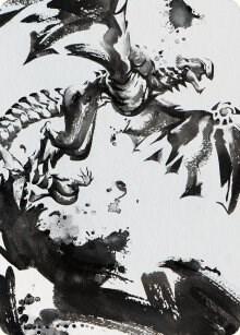 Quicksilver Fisher Art Card card image