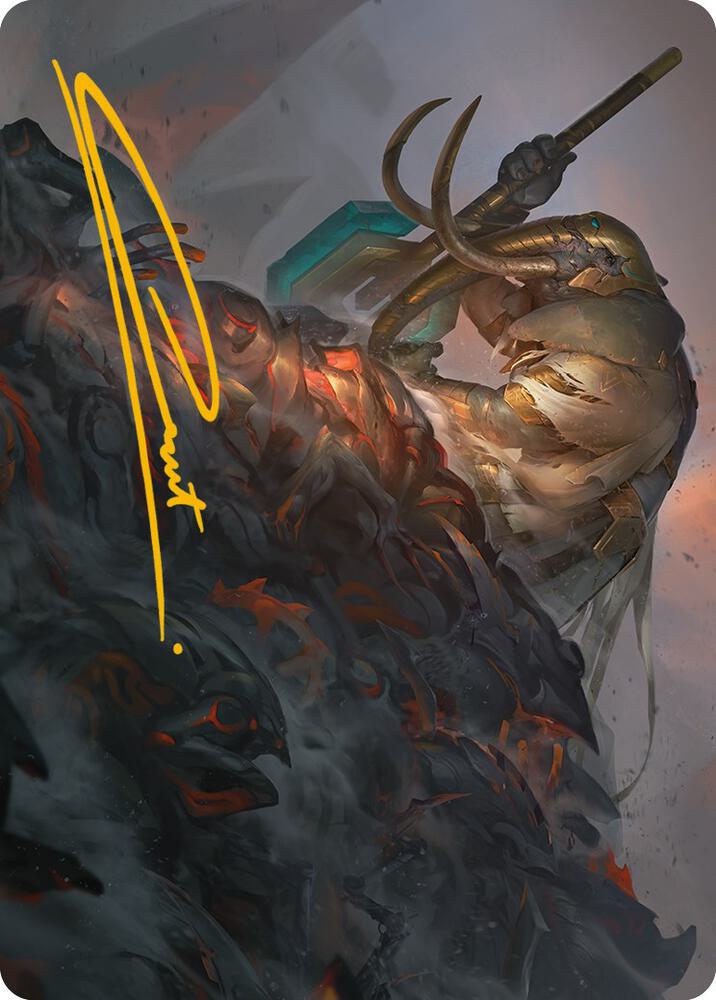 Against All Odds Art Card (Gold-Stamped Signature) card image