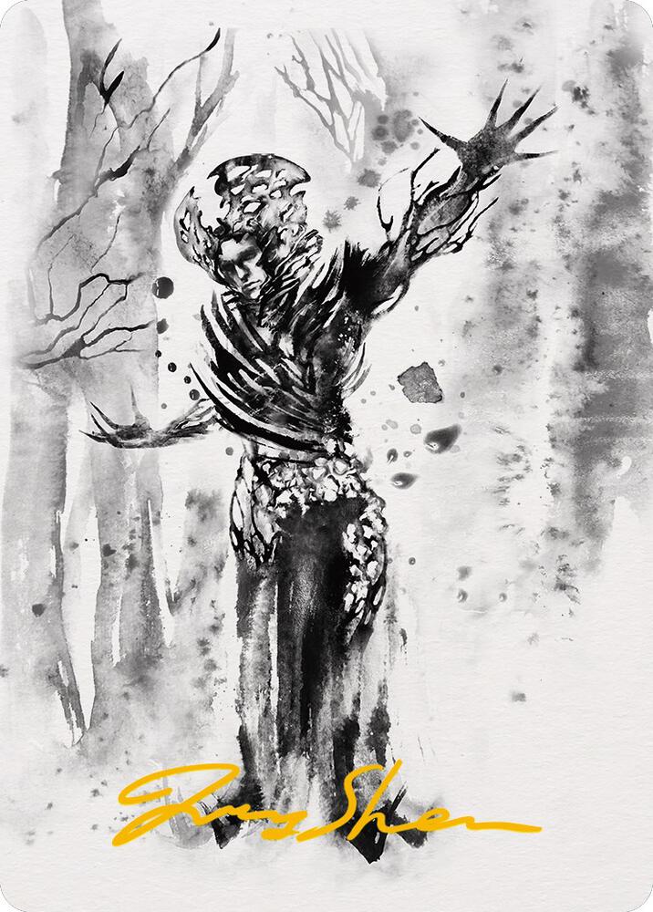 Rustvine Cultivator Art Card (Gold-Stamped Signature) card image