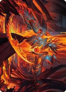 Free From Flesh Art Card card image