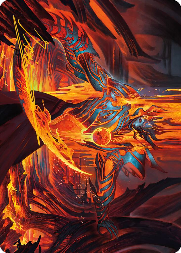 Free From Flesh Art Card (Gold-Stamped Signature) card image