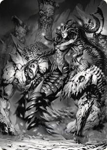 Vraska, Betrayal's Sting Art Card card image