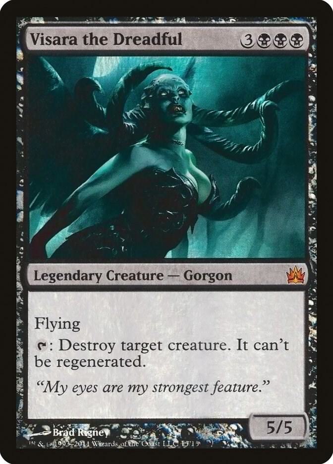 Visara the Dreadful card image