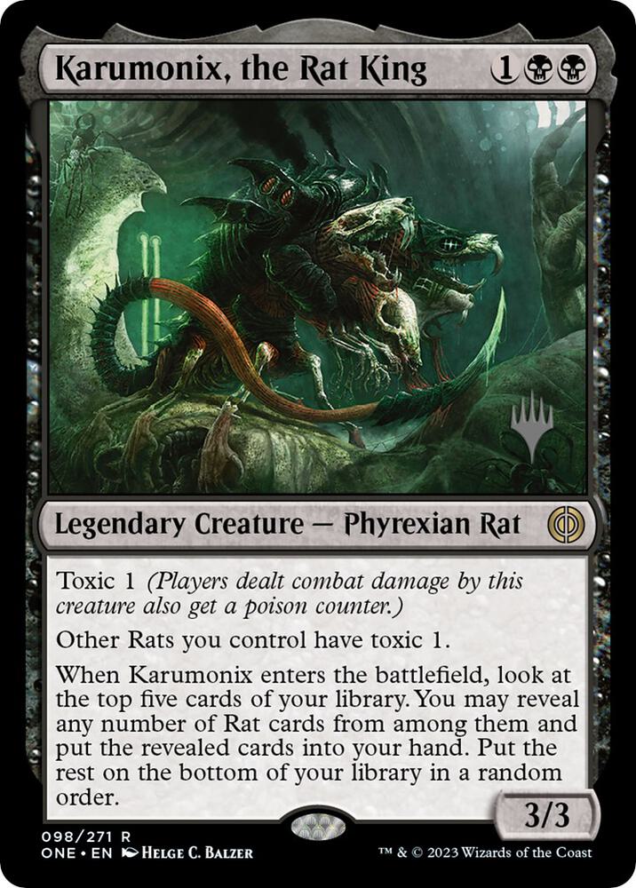 Karumonix, the Rat King card image