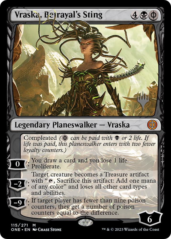 Vraska, Betrayal's Sting card image