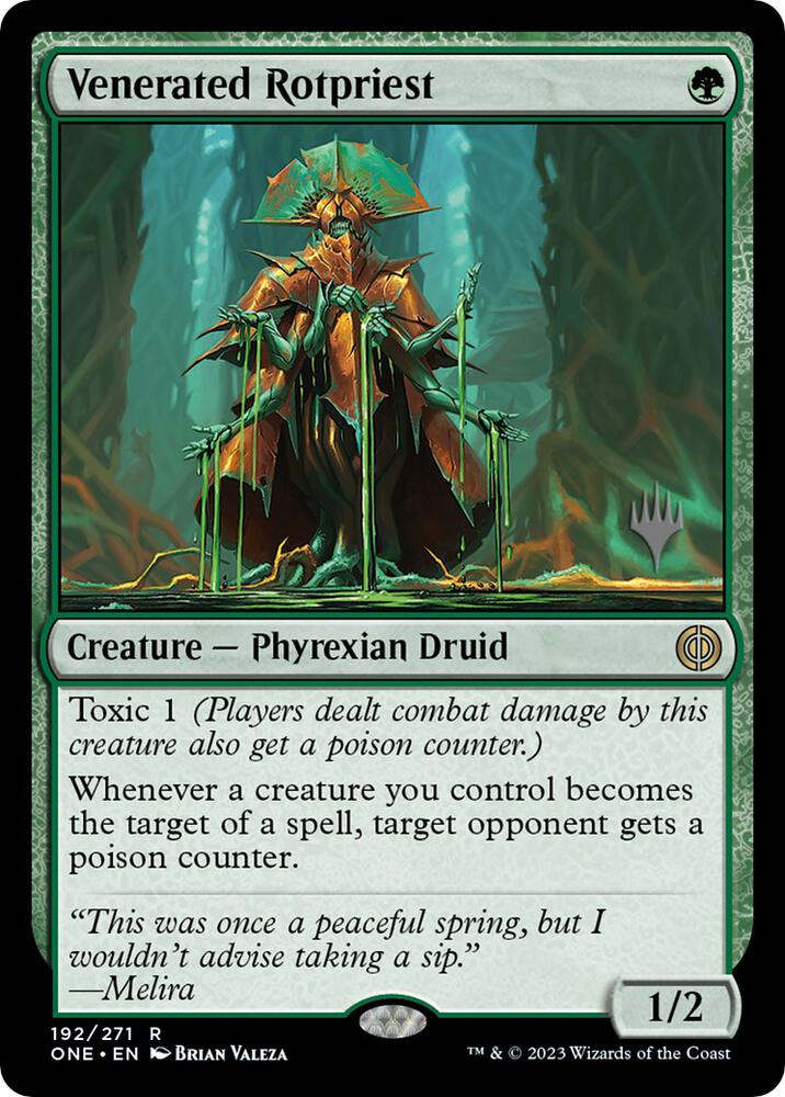 Venerated Rotpriest card image