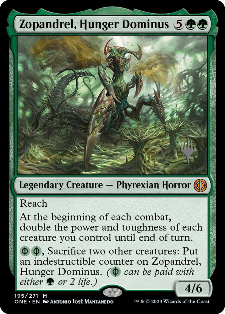 Zopandrel, Hunger Dominus card image