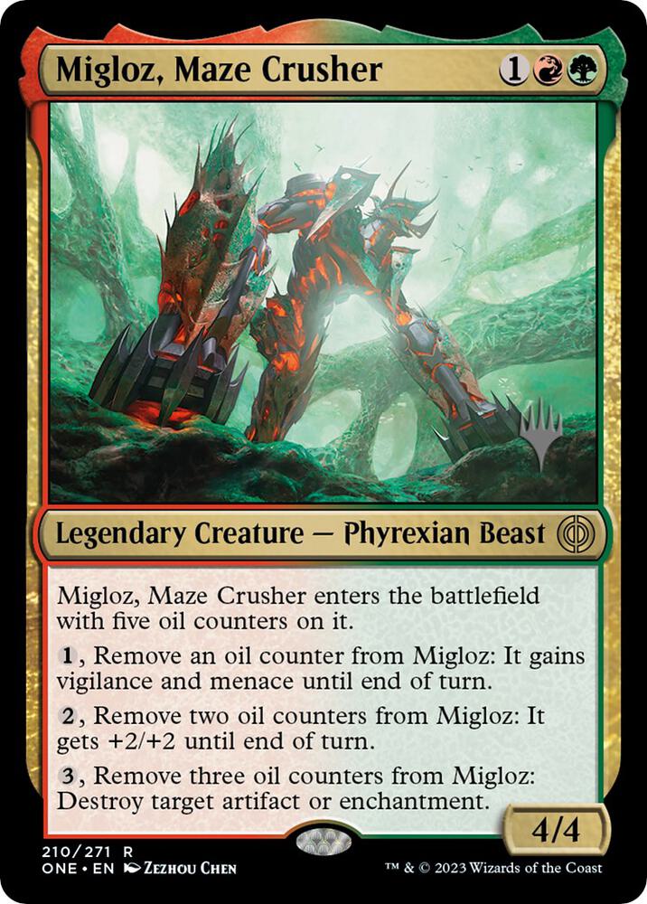 Migloz, Maze Crusher card image