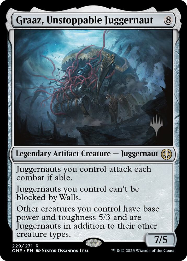 Graaz, Unstoppable Juggernaut card image