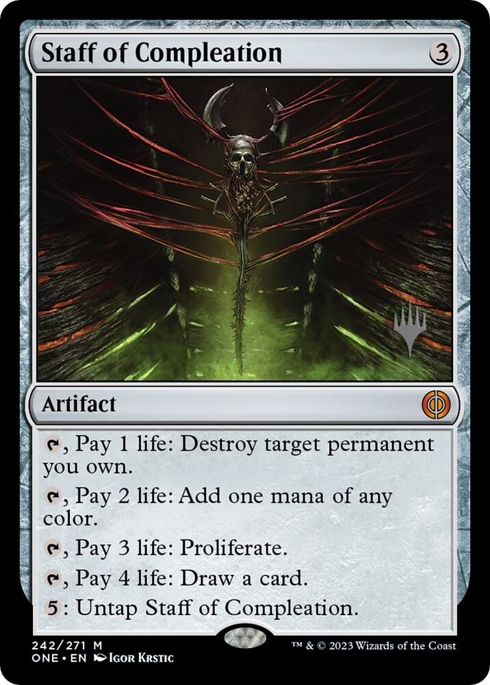 Staff of Compleation card image
