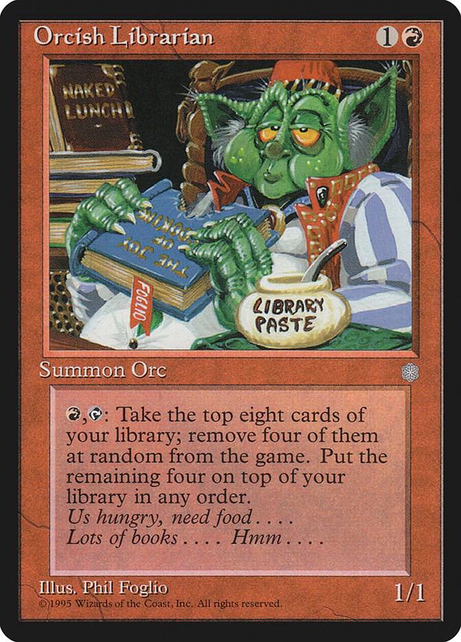 Orcish Librarian card image