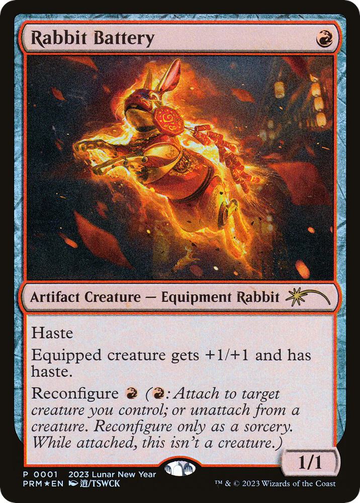 Rabbit Battery (Year of the Rabbit 2023) card image