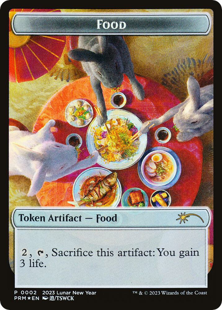 Food Token (Year of the Rabbit 2023) card image