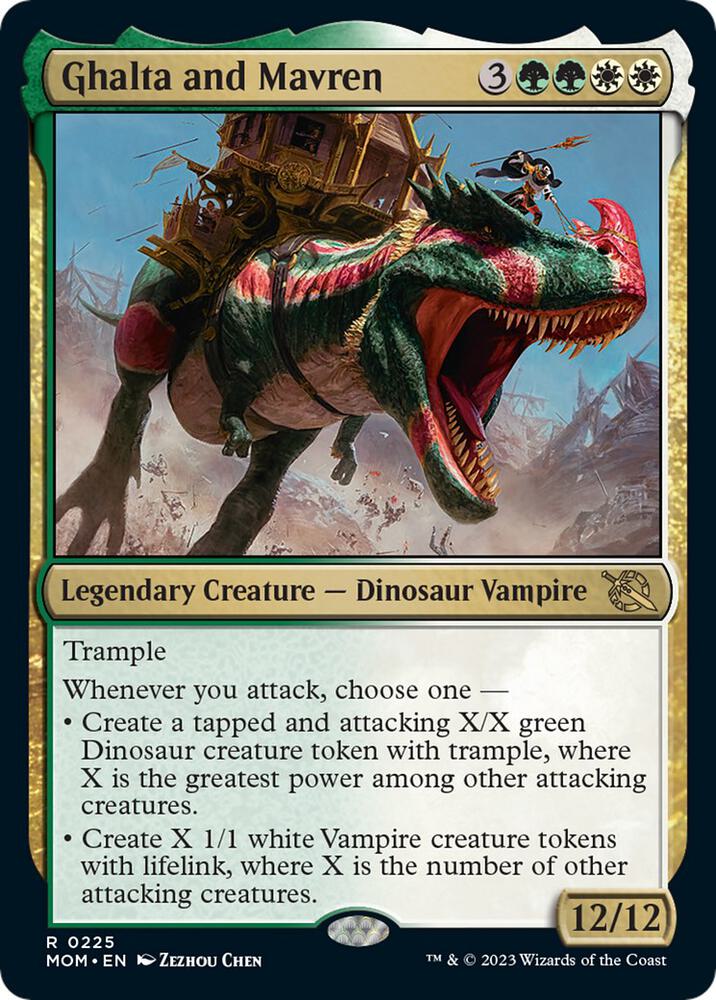 Ghalta and Mavren card image