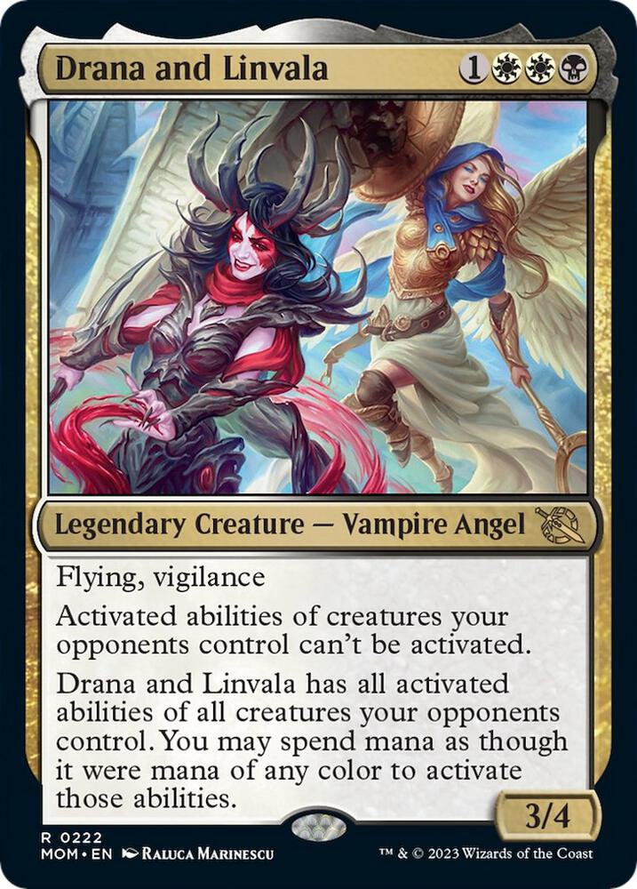 Drana and Linvala card image