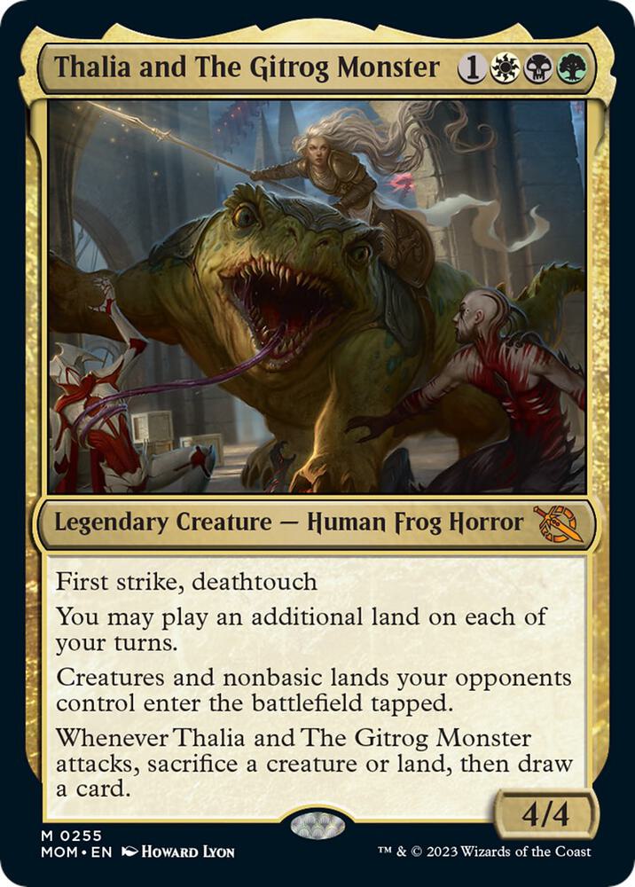 Thalia and The Gitrog Monster card image