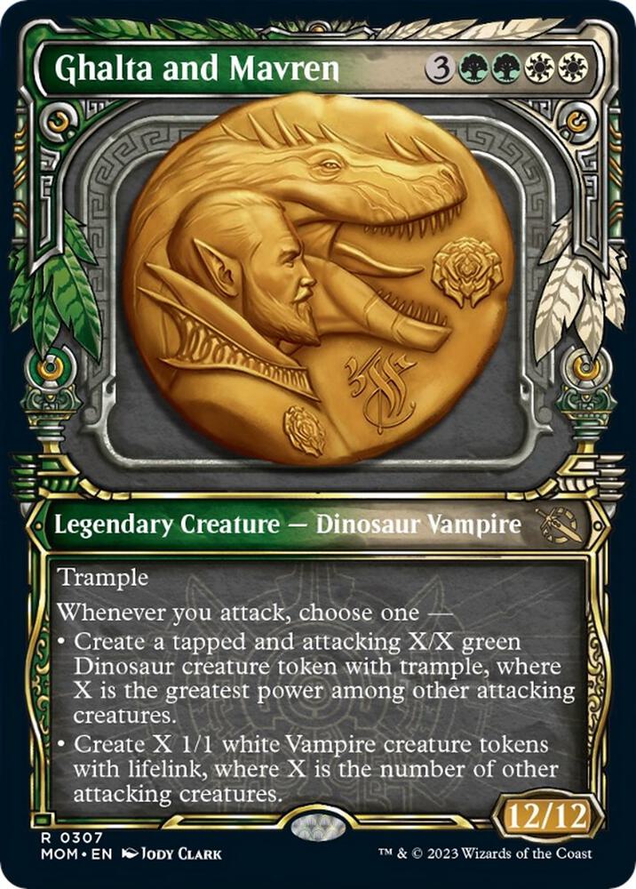Ghalta and Mavren (Showcase) card image