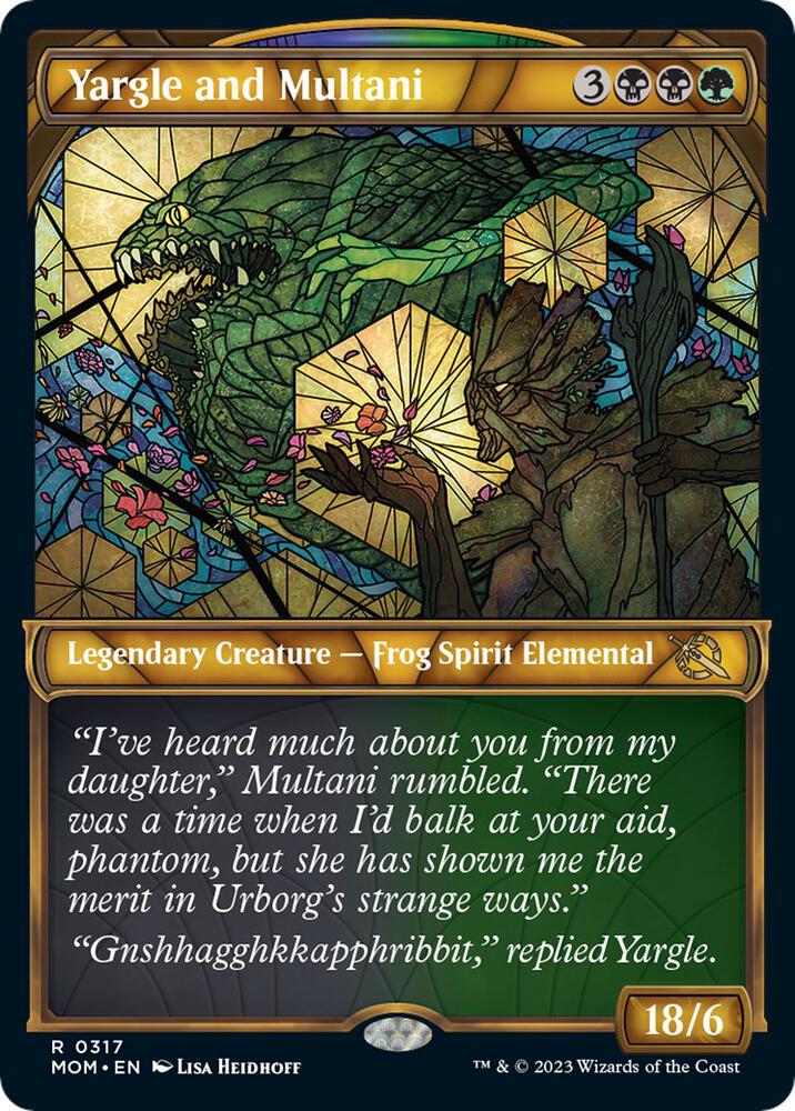 Yargle and Multani (Showcase) card image