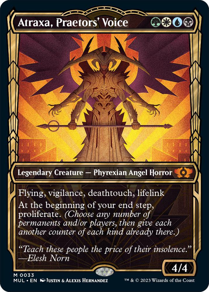 Atraxa, Praetors' Voice card image