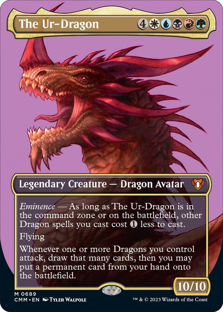 The Ur-Dragon (Borderless) card image