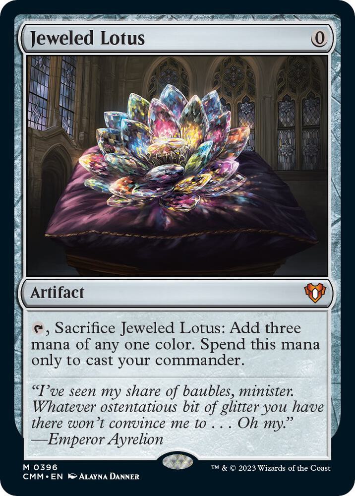 Jeweled Lotus card image